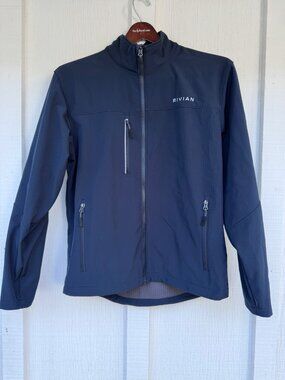Rivian Service Mechanic Exclusive Navy Jacket & Fleece - Size Medium
